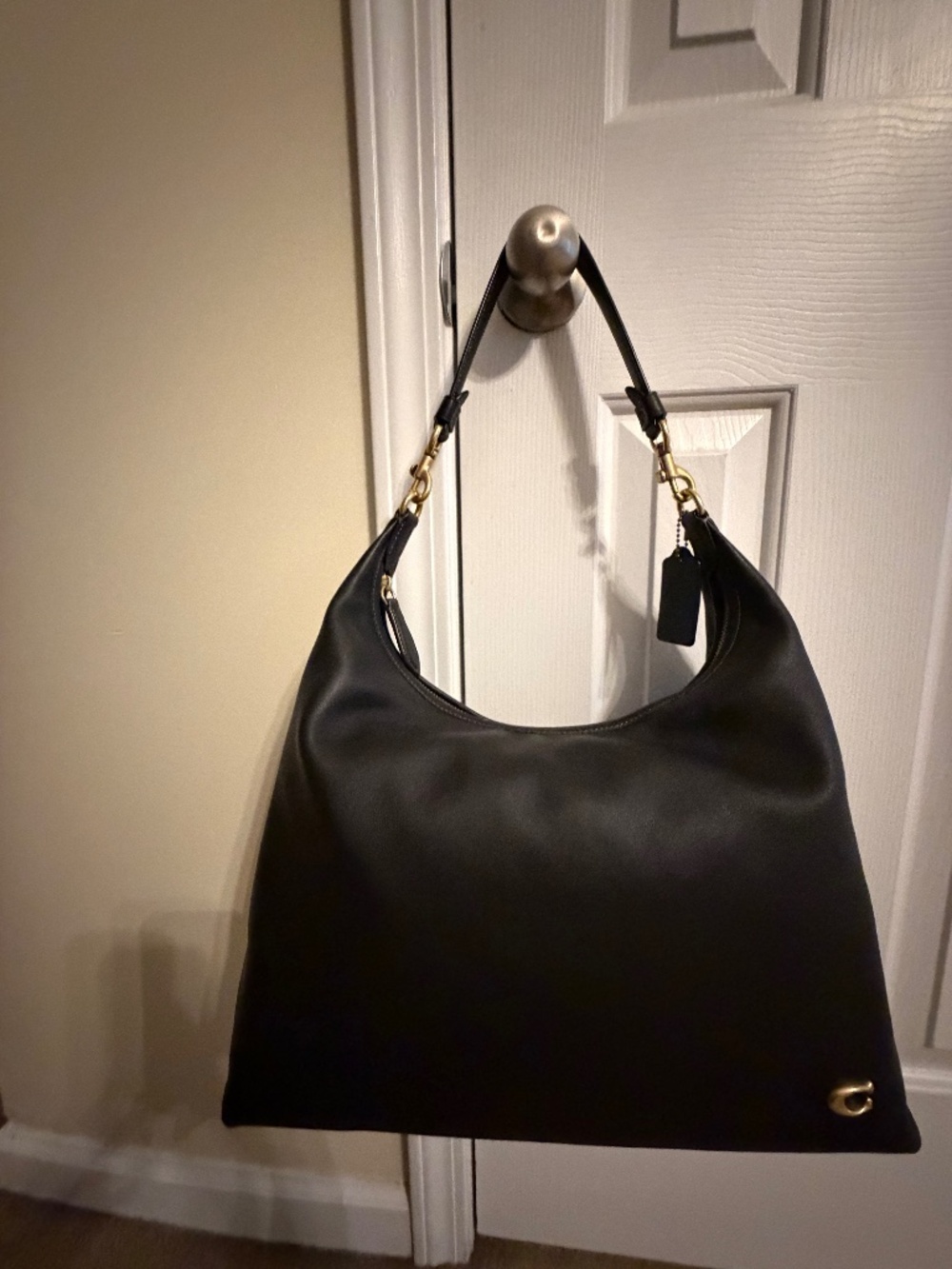 Coach Juliet 38 Shoulder Bag Black